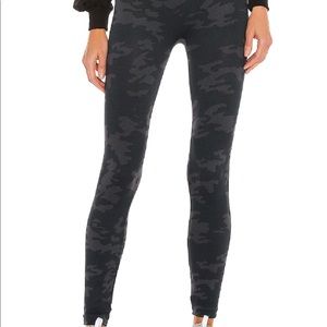 Spanx black camo leggings